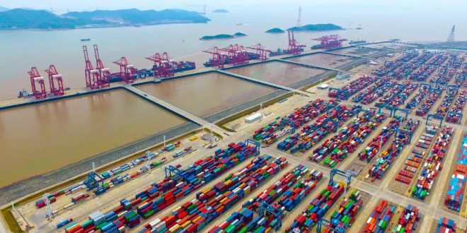 2023年全海内河口岸吞吐量同比增添14.2%